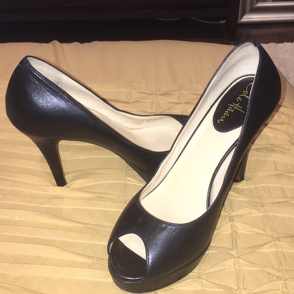 Cole Haan front open high heels with platform - Picture 1 of 4